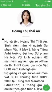 dạy kèm lý