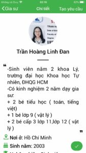 dạy kèm lý