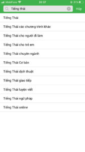 gia sư tiếng thái